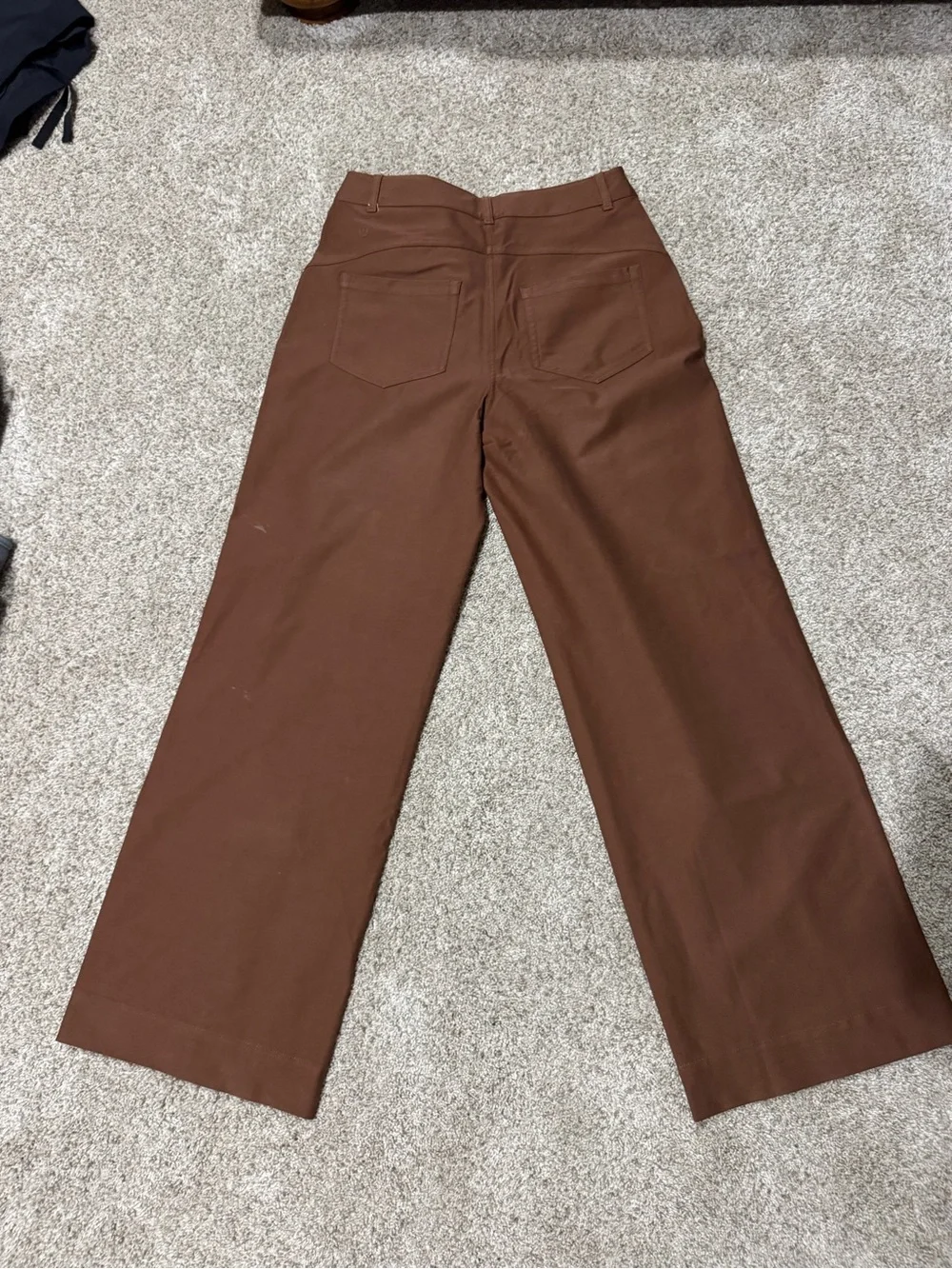 lululemon athletica Brown Wide-Leg Trousers Women’s